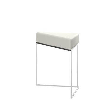 Hocker weiß Sky Line High